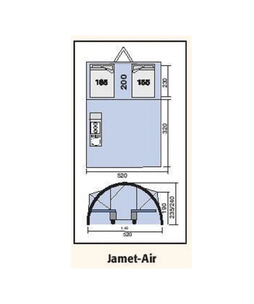 CARAVANE PLIANTE JAMET AIR TRIGANO VERSION GL – Image 9