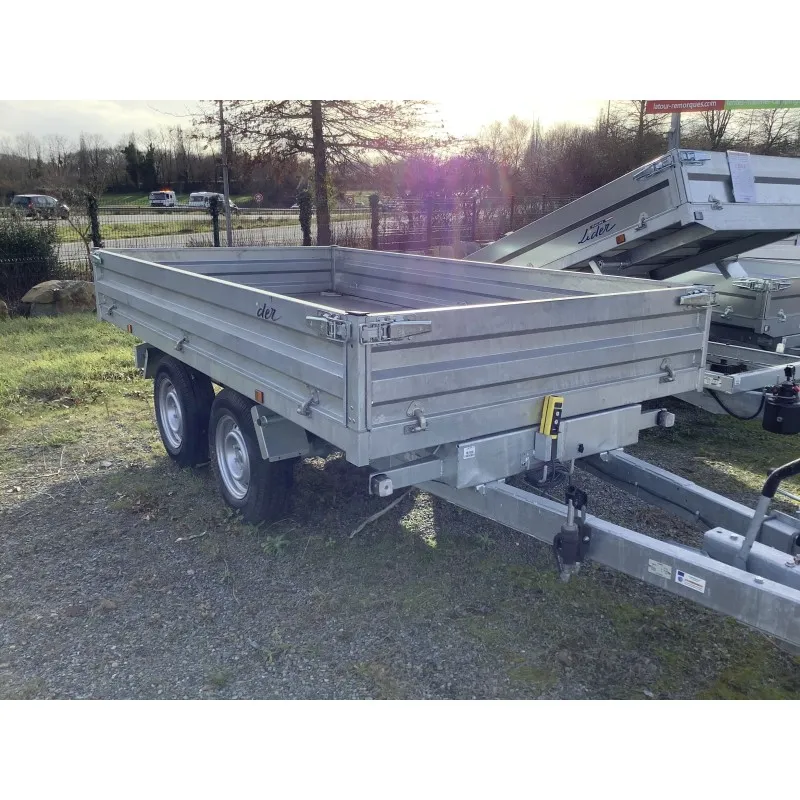 Remorque Benne 39614PE - PTAC 3500Kg (402 x 190) - LIDER – Image 4