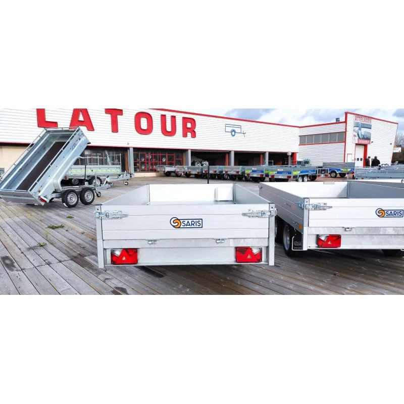 Remorque benne K127615015001 - PTAC 1500 kg (276x150) - SARIS – Image 6