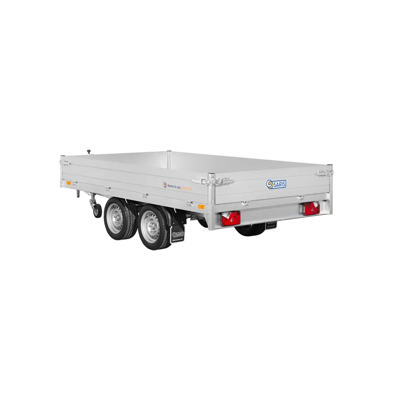 Remorque plateau PL30617027002 - PTAC 2700 kg (306x170) - SARIS – Image 2