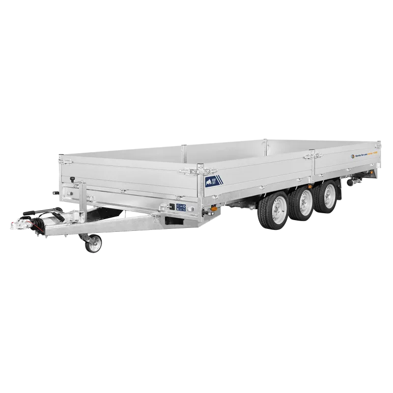 Remorque plateau 506 x 224 cm - PTAC 3500 kg - Saris – Image 6