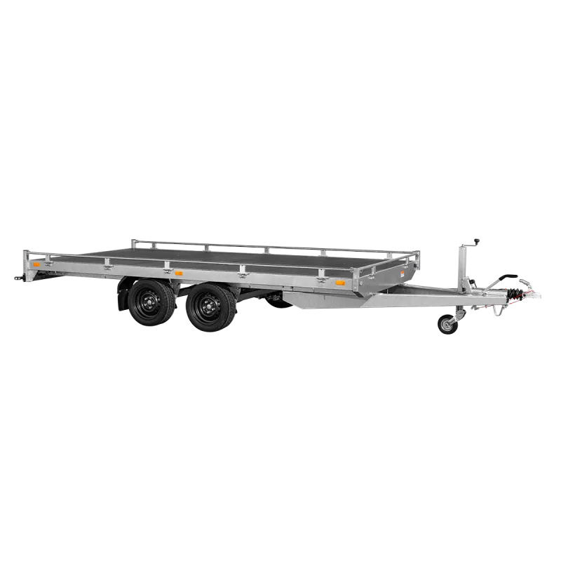 Remorque Transporter plateau basculant 406 x 204 cm - PTAC 2700 kg - Saris – Image 3