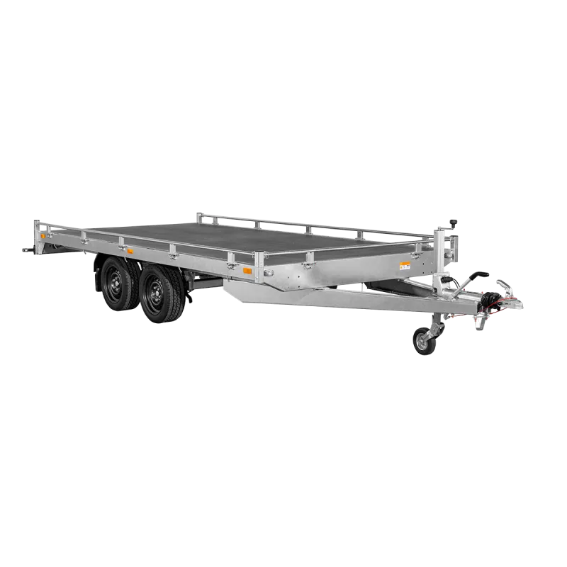 Remorque Transporter plateau basculant 406 x 204 cm - PTAC 2700 kg - Saris – Image 4